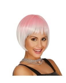 Womens sensual pink wig