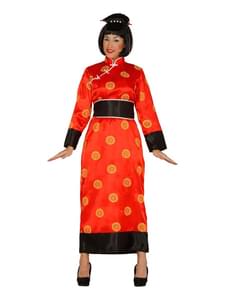 Costum de chinezoaică pentru femeie