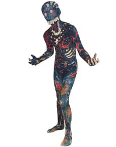 Fato de zombie calcinado Morphsuit para menino