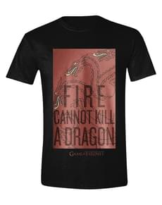 Camiseta Juego de Tronos dragones para hombre