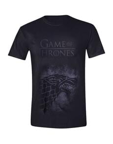 Camiseta Casa Stark logo difuminado para hombre - Juego de Tronos