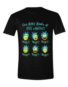 Camiseta Rick faces para hombre - Rick y Morty
