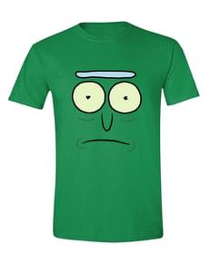 Rick un Morty t-krekls vīriešiem zaļā krāsā