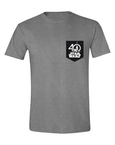 Maglietta Star Wars 40 anniversario da uomo