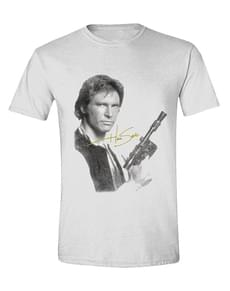 Camiseta de Han Solo blanca para hombre - Star Wars