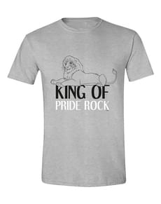 Simba póló férfi, szürke - az oroszlán király