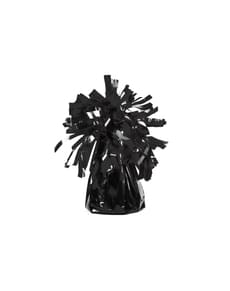 Peso para globos de color negro