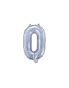 Sudraba folijas balons