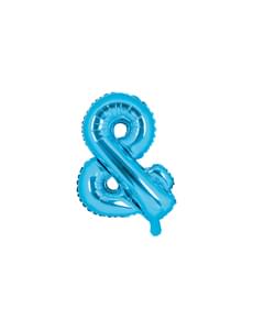 & Foil balloon in blue (35cm)