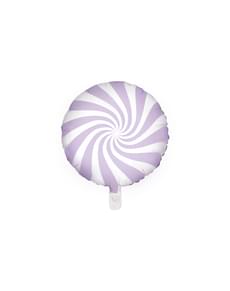 Palloncino di foil sferico lilla