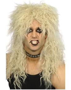 Perucă de rocker brunet pentru bărbat