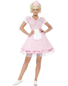 Déguisement serveuse retro femme
