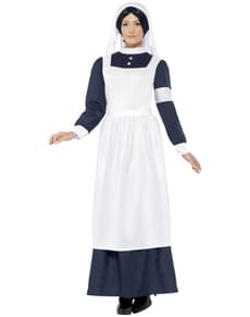 Costum de asistentă din războiul mondial