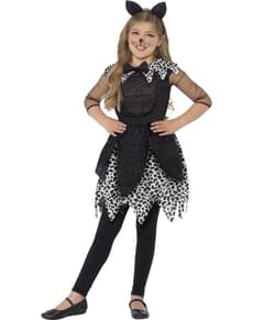 Costume da gattina glamour bambina