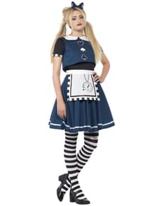 Düstere Frau Kostüm für Damen stilvoll