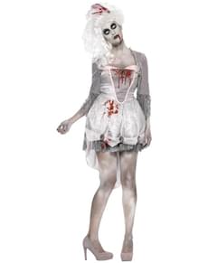 Déguisement époque zombie femme