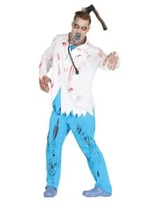 Costum de medic zombie pentru bărbat