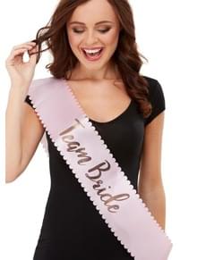 „Tim nevjesta” Pink Sash za žene