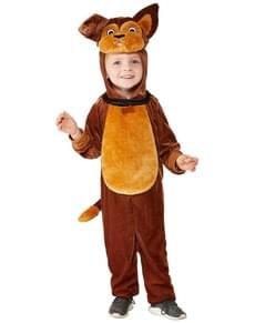 Fato de cachorrinho adorável infantil unissexo