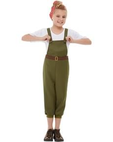 Déguisement fermière fille