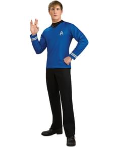 Disfraz de Star Trek azul para hombre