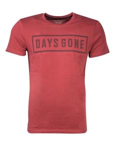 Camiseta de Days Gone roja para hombre