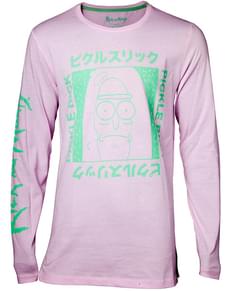 Maglietta Pickle Rick manica lunga per uomo - Rick & Morty 