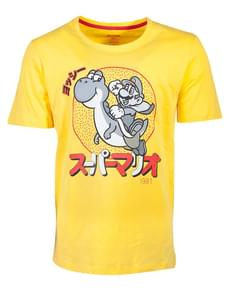 Camiseta de Yoshi y Super Mario Bros para hombre