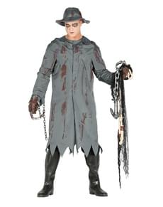 Zombie fisherman costume for men