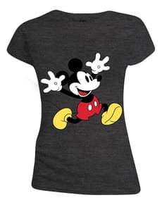 T-shirt de Mickey Mouse cinzenta para mulher - Disney