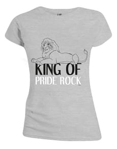 The Lion King T-Shirt for Women in Grey - Disney