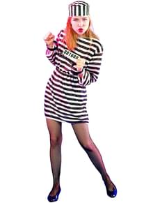 Womens Delinquent Prisoner Costume