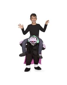 Piggyback Count von Count Sesame Street κοστούμι για παιδιά