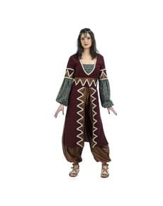 Fato de princesa árabe elegante para mulher