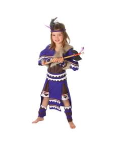 Costume da indiana guerriera per bambina