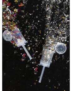 Multicolor Mini Confetti Cannon