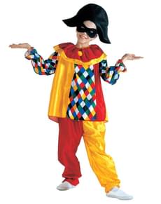 Harlekinkostume til drenge