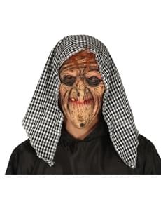 Hexen Maske aus Latex für Erwachsene