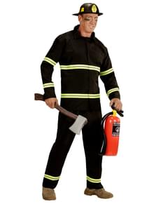 Fato de bombeiro trabalhador para homem