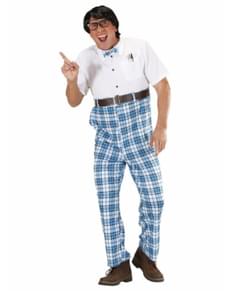 Fato de estudante tonto para homem tamanho grande