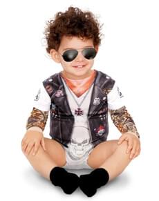 Biker Tattoo Costume for Babies