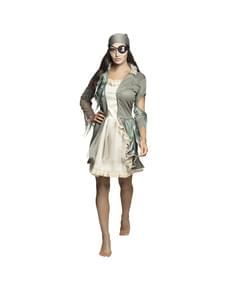 Déguisement pirate fantôme femme