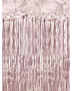 Fringe Curtain in Pink (2.5 m)