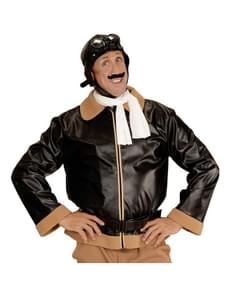 Fato de aviador retro para homem