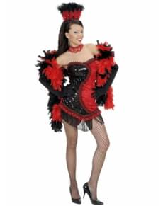 Las Vegas Cabaret Maskeraddräkt Dam