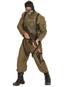 Mens Plus Size Special Forces Parachutist Costume