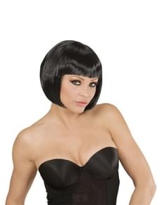 Peluca chanel negra