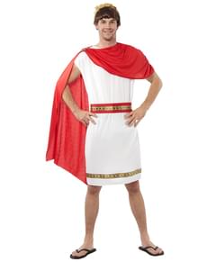 Déguisement romain rouge homme