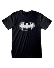 Logo Batman T-shirt til mænd i sort - DC Comics