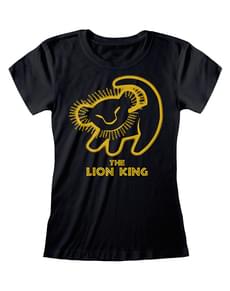 Camiseta de El Rey León logo para mujer - Disney